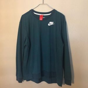 NIKE green sweater
